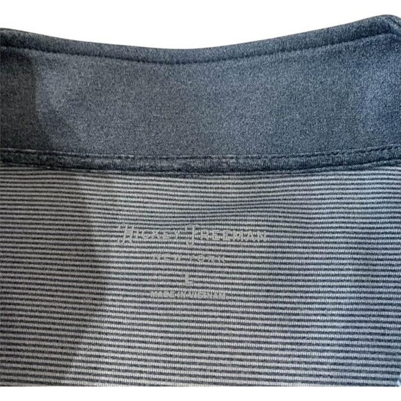 Hickey Freeman 1/4 Zip Pullover Mens Size Large Blue Gray Sweatshirt Golf Casual - Picture 2 of 5